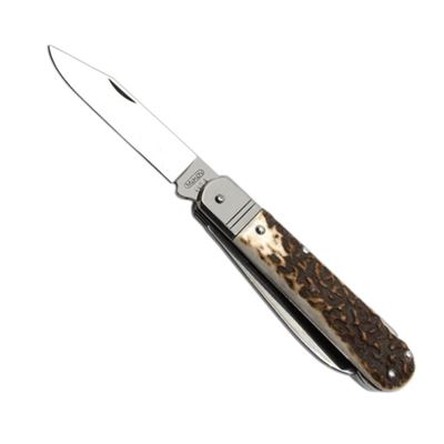 Coltello da caccia FIXIR con chiusura di sicurezza e impugnatura in CORNO DI CERVO MIKOV 232-XP-3-KP 5
