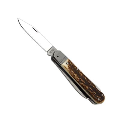 Coltello da caccia pieghevole FIXIR 4V/KP con sicura, impugnatura JELENÍ PAROH MIKOV 232-XP-4V-KP 6