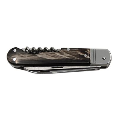 Coltello pieghevole INOX 4V/KP con sicura, impugnatura in CORNO DI BUFALO MIKOV 232-XR-4V-KP 3