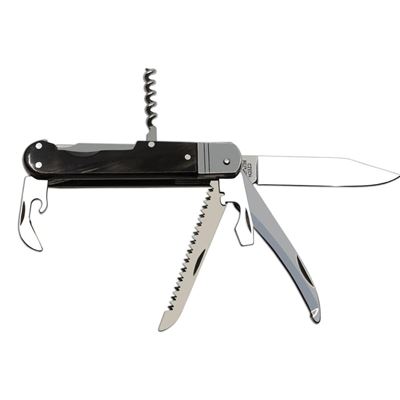 Coltello pieghevole INOX 6 KP con sicura, impugnatura in CORNO DI BUFALO MIKOV 232-XR-6-KP 6