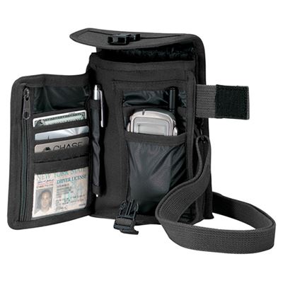 Borsa a tracolla VENTURER in tela NERA ROTHCO 2325BLK 2