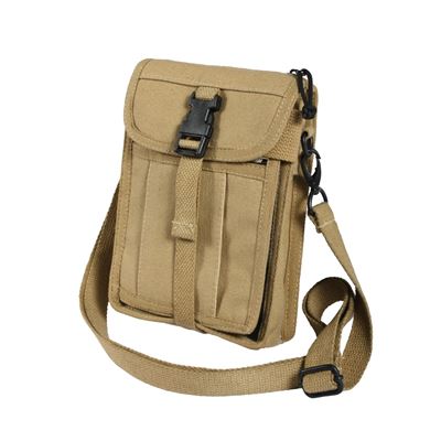 Borsa a tracolla VENTURER in tela KHAKI ROTHCO 2325KHA 3