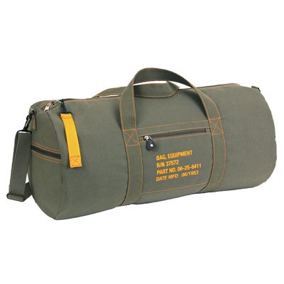 Borsa EQUIPMENT grande in tela VERDE