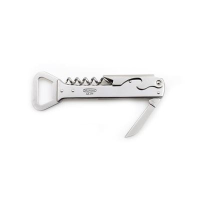 Coltello da cameriere INOX impugnatura INOX ARGENTO MIKOV 236-NN-4 7
