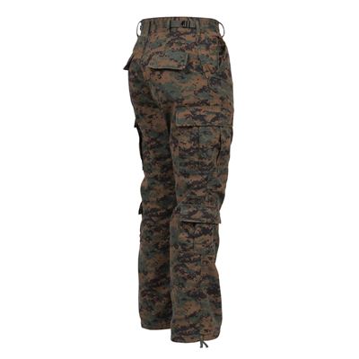 Pantaloni VINTAGE PARATROOPER DIGITAL WOODLAND ROTHCO 2366 2