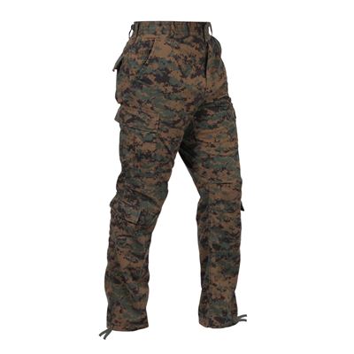 Pantaloni VINTAGE PARATROOPER DIGITAL WOODLAND ROTHCO 2366 3
