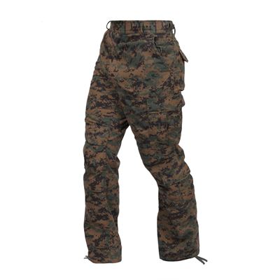 Pantaloni VINTAGE PARATROOPER DIGITAL WOODLAND ROTHCO 2366 4