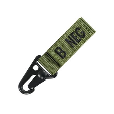 Portachiavi B NEG VERDE