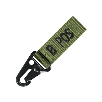 Portachiavi B POS VERDE