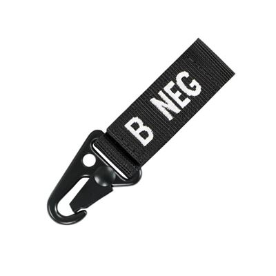 Portachiavi B NEG NERO
