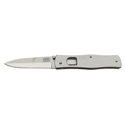 Coltello NN-1 SMART pieghevole con sicura INOX impugnatura INOX