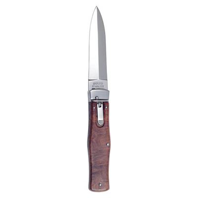 Coltello a serramanico HAMMER INOX con impugnatura in PALISANDRO o NOCE TURCO