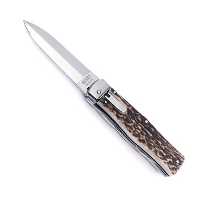 Coltello a scatto 4/KP INOX impugnatura CORNO DESTRO MIKOV 241-NP-4-KP 7
