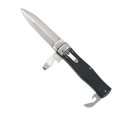Coltello a scatto 3/KP INOX impugnatura CORNO DI BUFALO