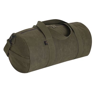 Borsa a tracolla WAXED DUFFLE BAG VERDE ROTHCO 2416OD 2