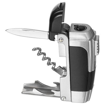 Accendino a gas con attrezzi