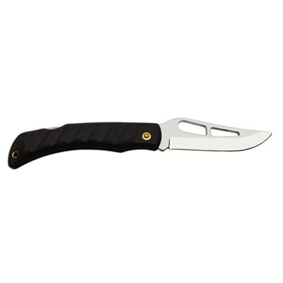 Coltello NH-1/A SPORT-COCODRILLO pieghevole con sicura INOX impugnatura PLASTICA NERA MIKOV 243-NH-1-A 4