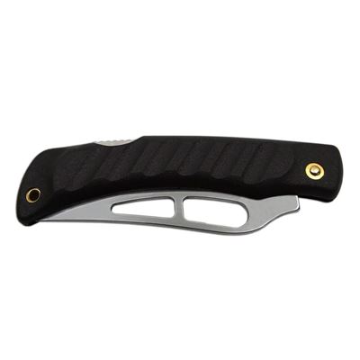 Coltello NH-1/A SPORT-COCODRILLO pieghevole con sicura INOX impugnatura PLASTICA NERA MIKOV 243-NH-1-A 2