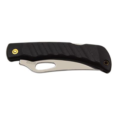 Coltello NH-1/B SPORT-COCODRILLO pieghevole con sicura INOX impugnatura PLASTICA NERA MIKOV 243-NH-1-B 3