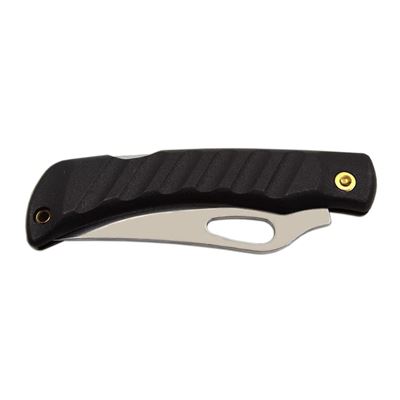 Coltello NH-1/B SPORT-COCODRILLO pieghevole con sicura INOX impugnatura PLASTICA NERA MIKOV 243-NH-1-B 2