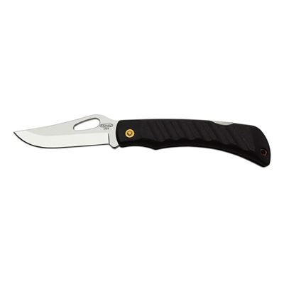 Coltello NH-1/B SPORT-COCODRILLO pieghevole con sicura INOX impugnatura PLASTICA NERA