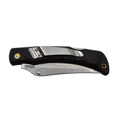 Coltello NH-1/C S SPORTOVNÍ-KROKODÝL pieghevole con sicura INOX impugnatura PLASTICA NERA MIKOV 243-NH-1-C S 3