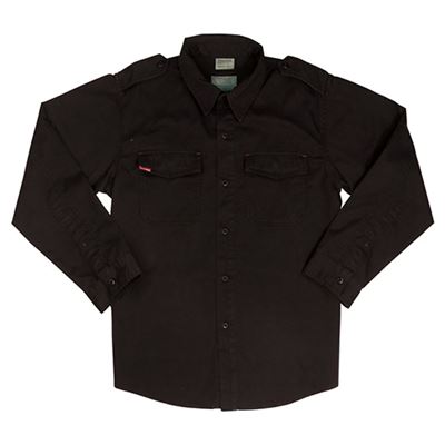 Camicia VINTAGE FATIGUE NERA