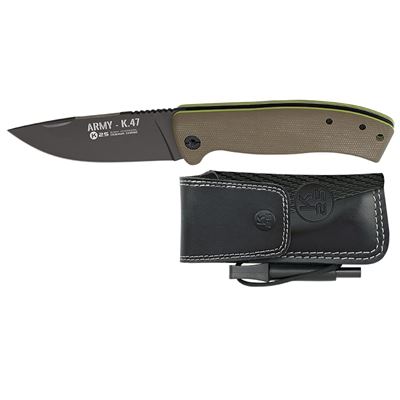Coltello pieghevole ARMY K.47 con fodero