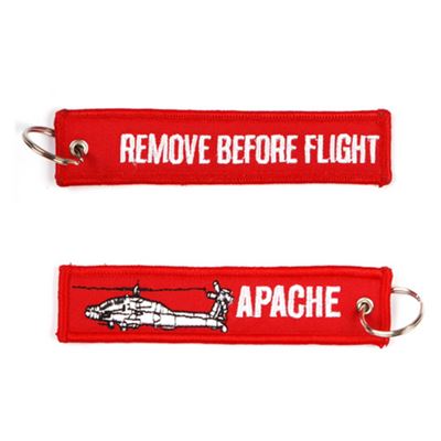 Portachiavi REMOVE BEFORE FLIGHT / APACHE