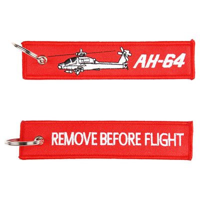 Portachiavi REMOVE BEFORE FLIGHT / AH-64