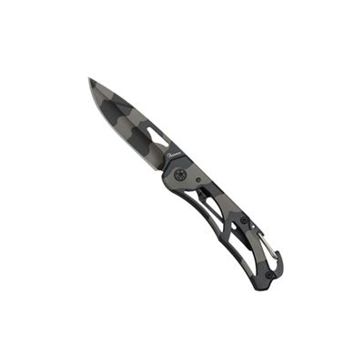 Coltello pieghevole con moschettone URBAN CAMO