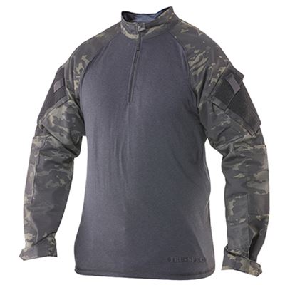 Camicia tattica COMBAT TRU 1/4 ZIP MULTICAM BLACK®