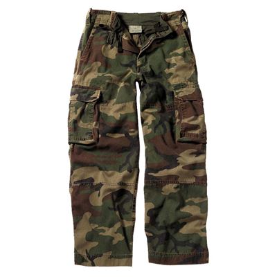 Pantaloni per bambini VINTAGE PARATROOPER WOODLAND