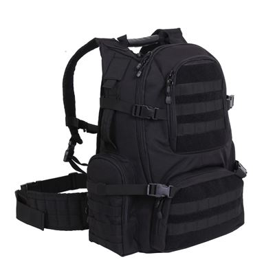 Zaino MULTI-CHAMBER Assault MOLLE NERO ROTHCO 25500 2