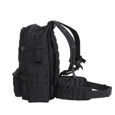 Zaino MULTI-CHAMBER Assault MOLLE NERO ROTHCO 25500 4