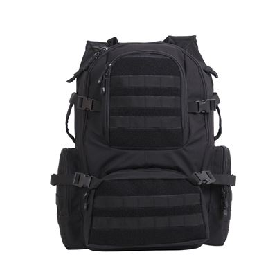 Zaino MULTI-CHAMBER Assault MOLLE NERO
