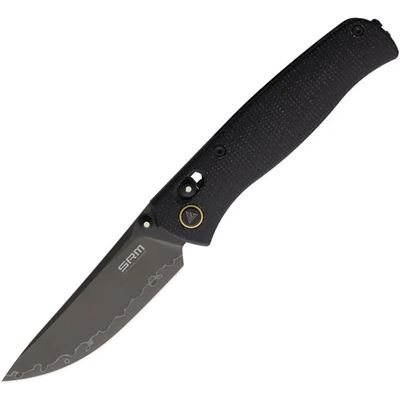 Coltello pieghevole MEDAL lama liscia NERO