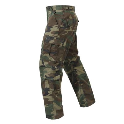 Pantaloni VINTAGE PARATROOPER WOODLAND ROTHCO 2586 3