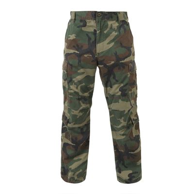 Pantaloni VINTAGE PARATROOPER WOODLAND