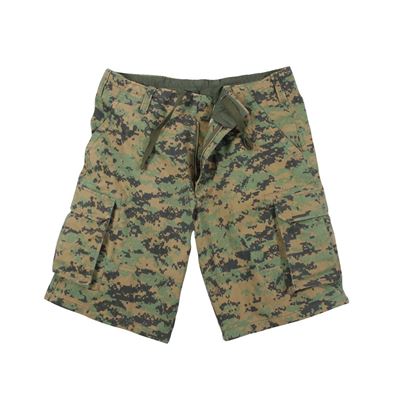 Pantaloncini VINTAGE PARATROOPER DIGITAL WOODLAND