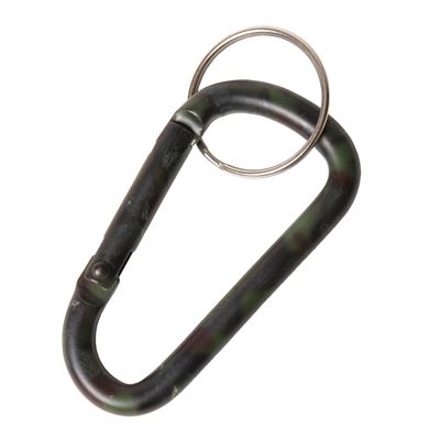 Moschettone con anello portachiavi WOODLAND