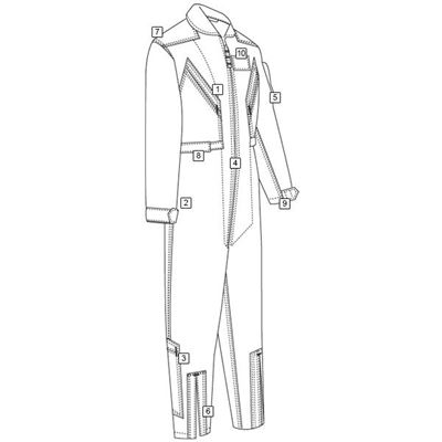 Tuta da volo 27-P SAGE TRU-SPEC 26560 2