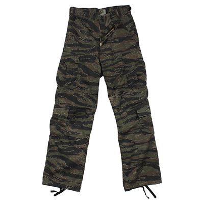 Pantaloni VINTAGE PARATROOPER TIGER STRIPE CAMO ROTHCO 2710 2