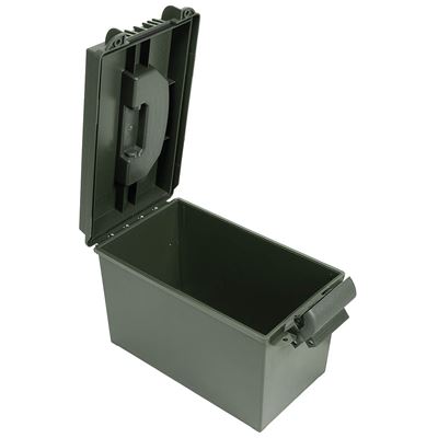 Cassa per munizioni AMMO BOX in plastica media VERDE MFH 27156 2
