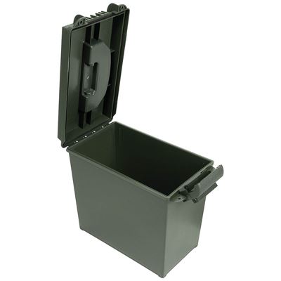 Cassa per munizioni AMMO BOX in plastica grande VERDE MFH 27157 2