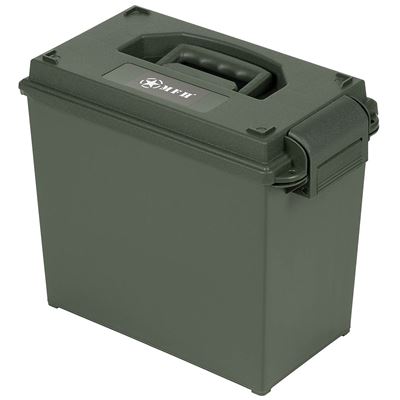 Cassa per munizioni AMMO BOX in plastica grande VERDE