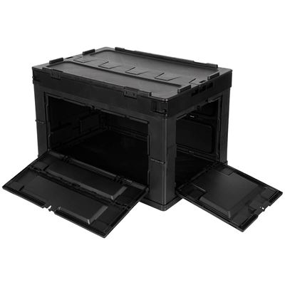 Cassa pieghevole 60 L in plastica NERA MFH 27159C 5