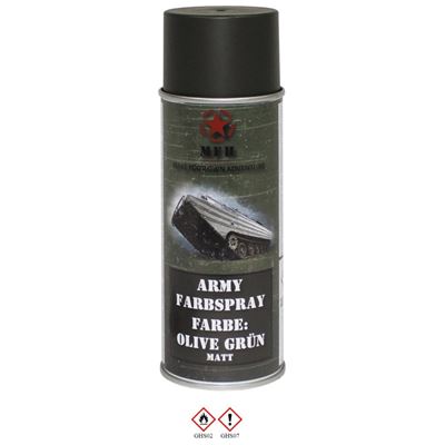 Vernice spray ARMY 400 ml RAL 6014 VERDE OPACO