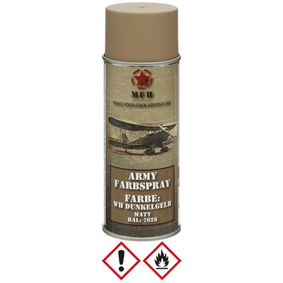 Vernice spray ARMY 400 ml WH DUNKELGELB
