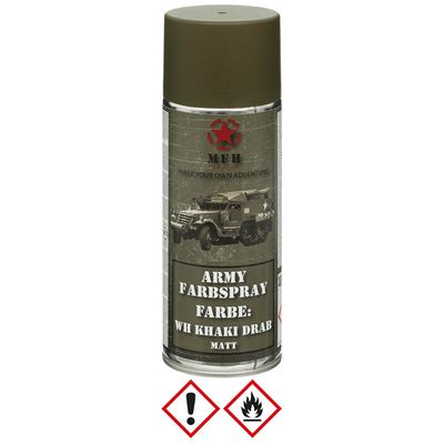 Colore ARMY in bomboletta spray 400 ml MATT WH KHAKI DRAB